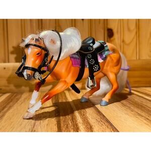 Vintage 1998 Barrel Race Horse 7.5” Tall